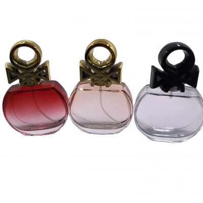 90ML design fashion shape empty spray glass 90ml perfume bottles