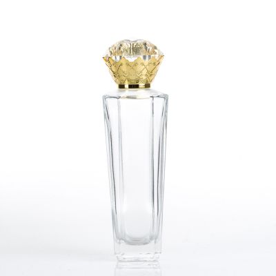 High quality 100ml glass perfume bottles with cap