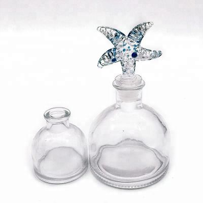Wholesale 50ml 200ml Glass Empty Glass Reed Diffuser Bottle With Cork 