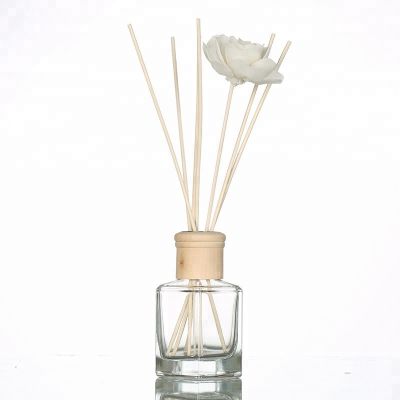 Hot Sale 50ml Glass Diffuser Six Sides Bottles 