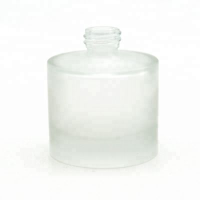 30ml Round Shape Glass Diffuser Bottle With Wooden Cap 