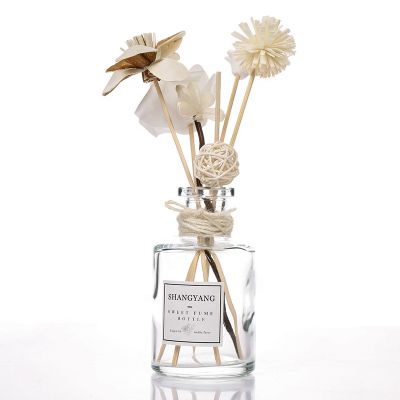 Factory Supplier 200ml Air Freshener Diffuser Glass Bottle With Long Neck 