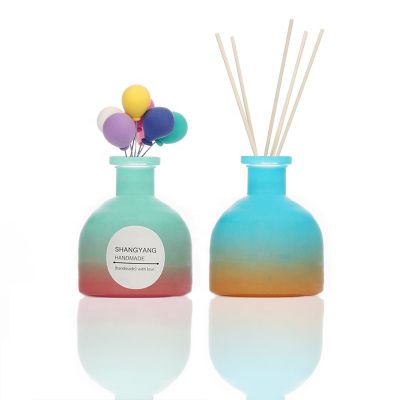 Home Wedding Decor 150ml Empty Reed Perfume Aroma Diffuser Glass Bottle Fragrance Bottle 
