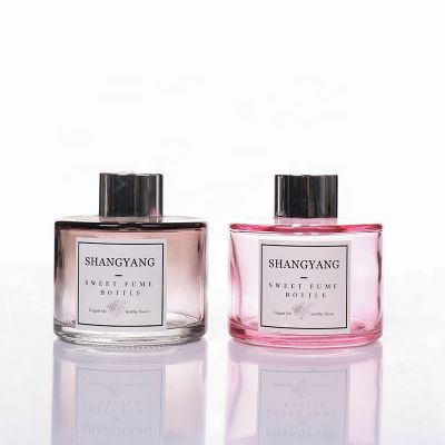 New Design 140ml Aroma Diffuser Bottle Glass With Color Coating For Decoration 