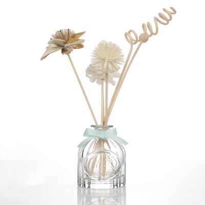 Wholesale unique design fashion Cage shape diffuser bottle Aroma glass bottle