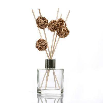 100ml clear color glass aroma diffuser cheap decorative reed diffuser 