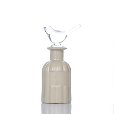 100ml liquid air freshener reed diffuser bottle with rattan sticks 