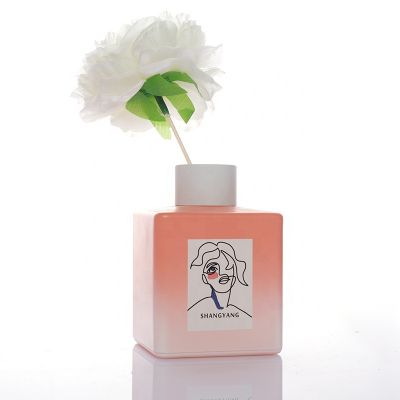 coloured empty reed diffuser bottle 150ml car perfume bottle 