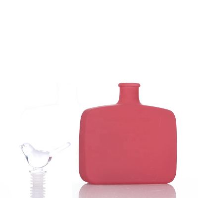 High Quality 350ml Aroma Decorative Glass Reed Diffuser Bottle With Cork 