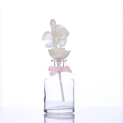 250ml Fragrance Empty Bottle Glass Perfume Diffuser Empty Air Freshener Container with Cork Cap 