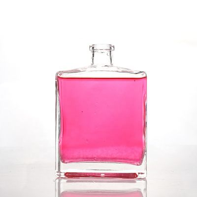 Factory direct 500ml large capacity reed diffuser perfume glass bottle 