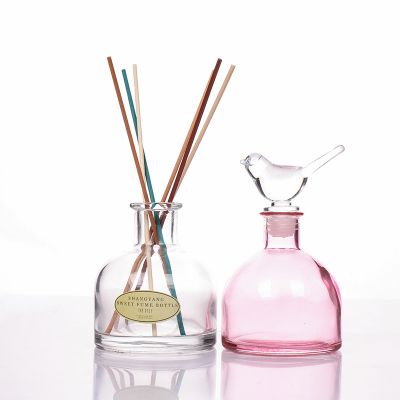 150ml empty yurt shape glass aroma reed diffuser bottle 