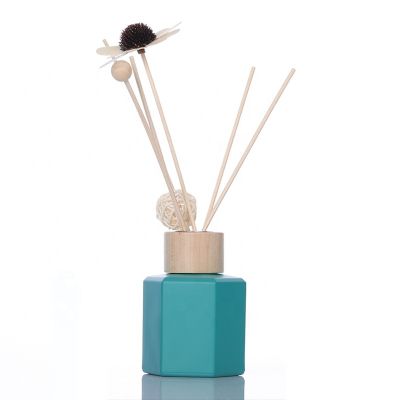 high quality reed diffuser bottle aroma glass bottle with sticks 