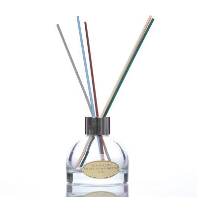 100ml Round Aromatherapy Bottle Glass Reed Diffuser Bottles 