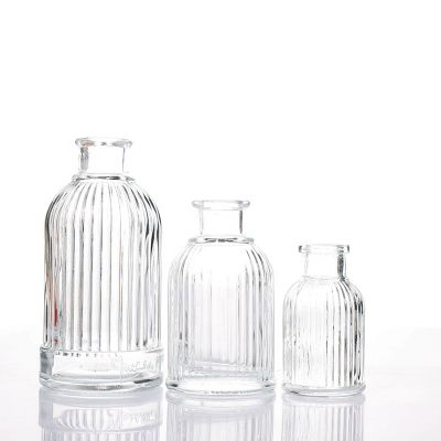 Wholesale 50ml 100ml 200ml Glass Aromatherapy Diffuser Bottle With Glass Stopper 