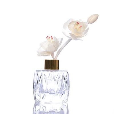 air fresher diffuser glass bottle 80ml wholesale with aluminum cap 