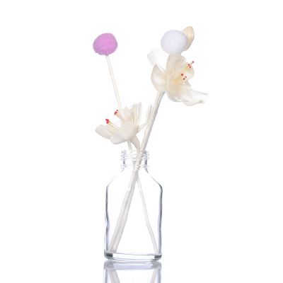100ml Cylinder Shape Glass Aroma Fragrance Reed Diffuser Bottle 