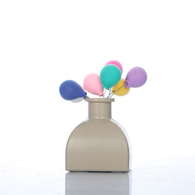 100ml mongolia diffuser aroma perfume glass bottles with rattan sticks 