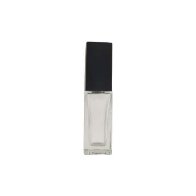 wholesale high quality custom design acceptable 8ml empty square nail polish bottle 