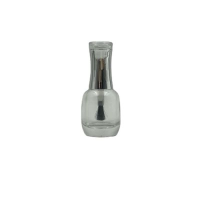 Free sample 15ml empty glass nail polish bottle with brush 