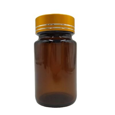 Factory outlet pharmaceutical 60ml wide mouth amber glass medicine bottles