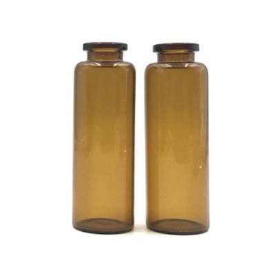 30ml glass cosmetic bottles for serum with rubber stopper cap 