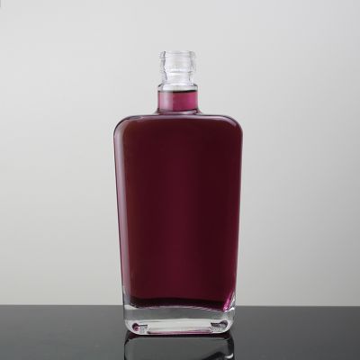 Guala top tequila bottle extra white clear rum 500ml square spirit bottle