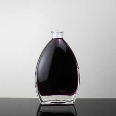 Custom Frosted Manufacturer 500ml Glass Bottle