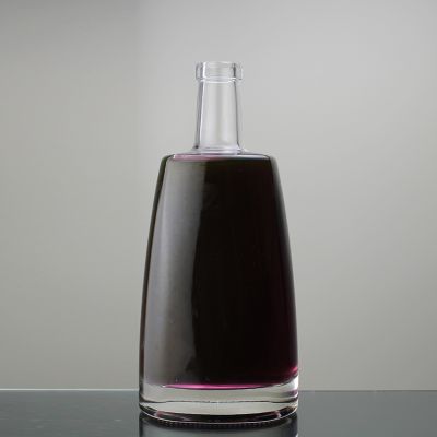 Super flint first grade qualified vodka glass 1l liquor bottle