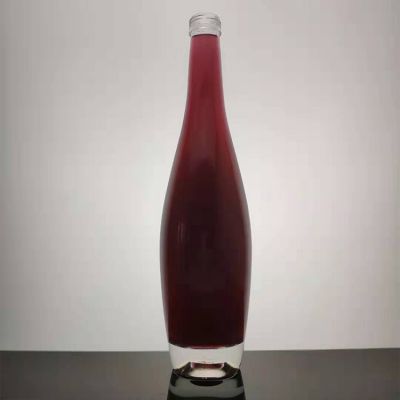 Screw finish premium 700cc ropp top 700ml glass water bottle