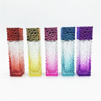 In Stock New Perfume Atomizer Glass Square Perfume Bottle Made In China