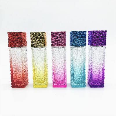 In Stock New Perfume Atomizer Glass Square Perfume Bottle Made In China