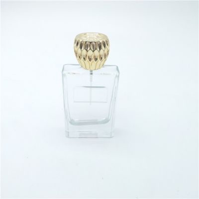 Brand empty square perfume bottle 50ml perfume bottles glass perfume oil bottle