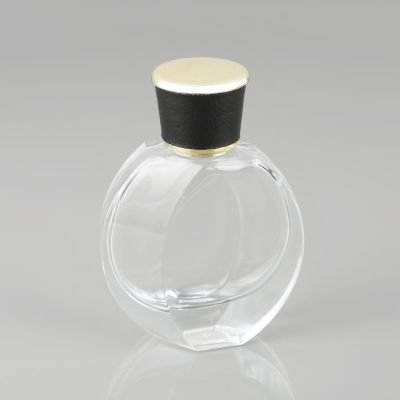 New fashion high quality perfume glass bottle 100ml square for men 
