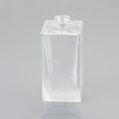 High quality square glass bottle 50 ml perfume glass bottle cosmetic glass bottle 