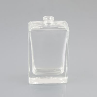 Personal Care Perfume Glass Bottle 75ml Square Luxury Perfume Bottle 