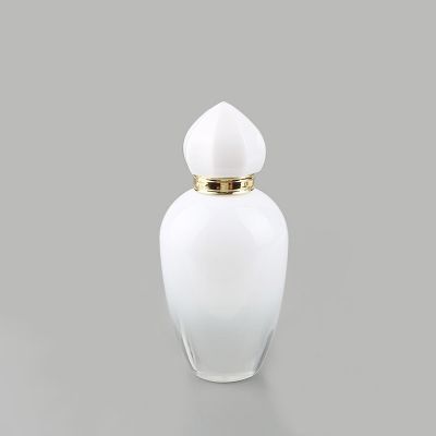 Glass perfume bottles factory white glass empty bottles for perfume 