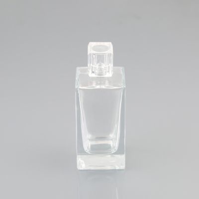 OEM Clear body spray perfume bottle glass 50 ml perfume bottle 
