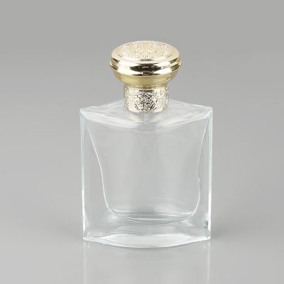 New Design Empty Transparent Glass Perfume Bottle 75ml Perfume bottle For Sale 