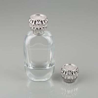 Hight Quality Mini Transparent Perfume Bottle Glass Bottle 50ml perfume bottle