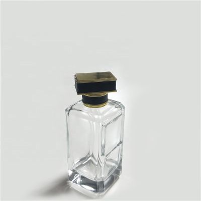 Wholesale Luxury Crystal Empty Square Clear Car Glass Perfume Bottles for Cologne 