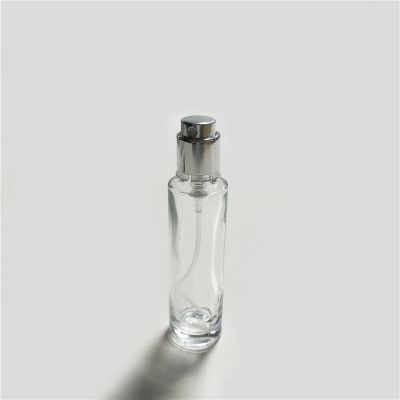 15ml Glass Empty Perfume Bottles Cylindrical Shape Can Add Sprayer 