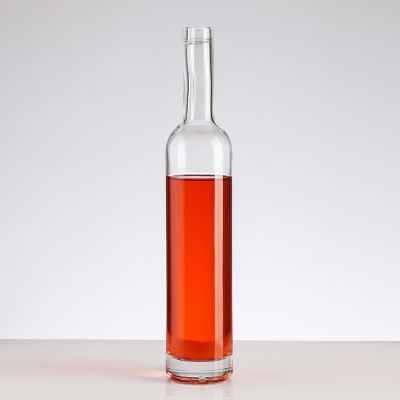 empty 700ml 750ml vodka glass bottle liquor bottle clear glass vodka bottle with cork stopper 