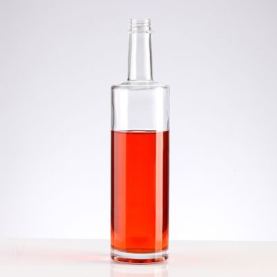 Customized 1lite 750ml 700ml 500ml glass bottles for win liquor vodka gin whiskey 