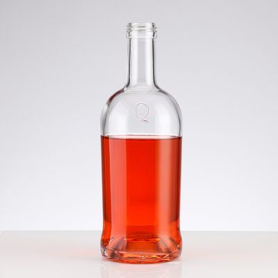 Stocked 1lite 750ml 500ml liquor bottles vodka glass bottle with cork top lid 