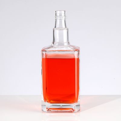 crystal glass bottle top grade glass bottle design Whisky bottle 