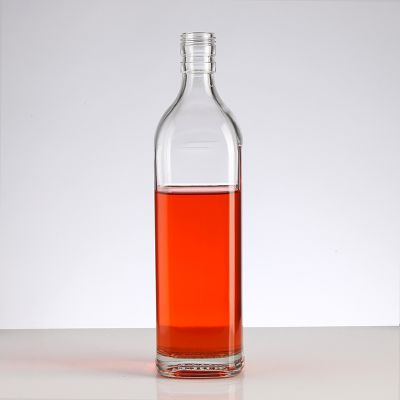 350ml 500ml 700ml 750ml 1000ml Empty glass wine bottle Crystal glass tequila brandy gin bottle 