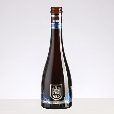 High quality 330ml beer amber glass bottle beer packaging 