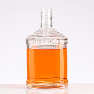 Quality factory direct wholesale custom super flint glass tequila brandy juice glass bottle 