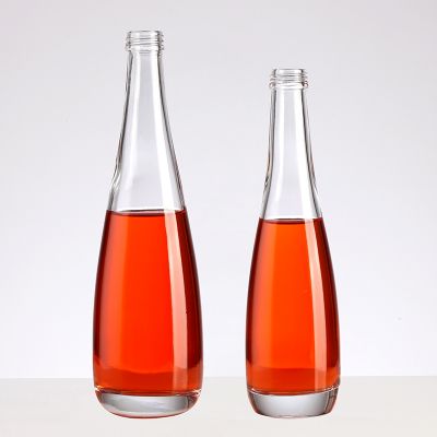 500ml Sparkling Mineral Water Bottle Recoverable Glass Beverage Bottle For Juice Milk 